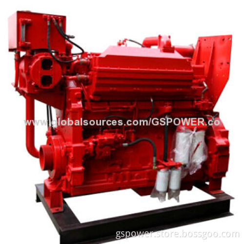 24V electric motor starters, in-line, 6 cylinders,turbocharged, marine engines for genset